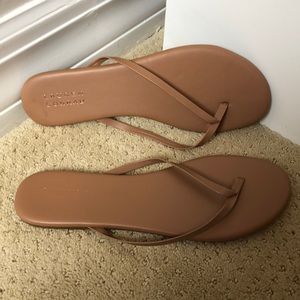 Lauren Conrad Nude summer sandals NWOT